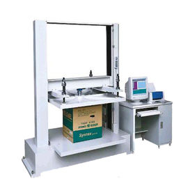 equipo de prueba de presión de la compresión del cartón del envase del ordenador 5T con 1/250000 resolución